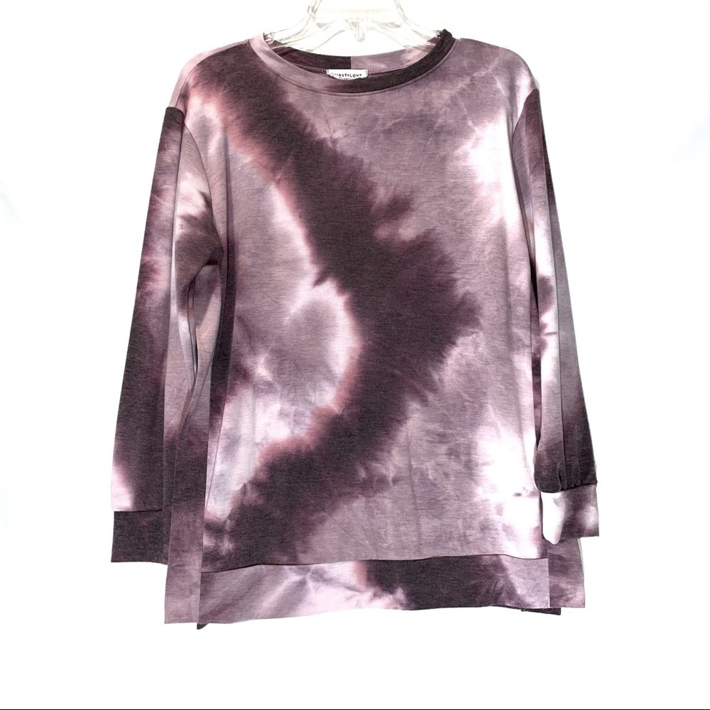 First Love Tie Dye Top Small